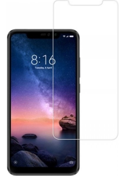 Xiaomi Redmi Note 6 Pro Uyumlu 0.3 mm Ön Koruma Cam Ekran Koruyucu