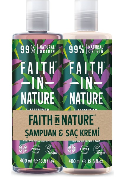 %99 Doğal Rahatlatıcı Şampuan&saç Krem Lavanta&sardunya