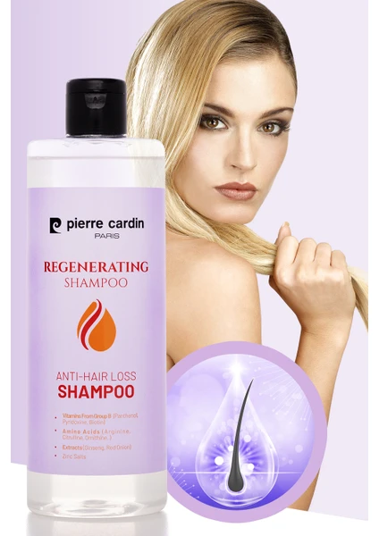 Pierre Cardin Anti-Hair Loss Shampoo - Şampuan 400 ml