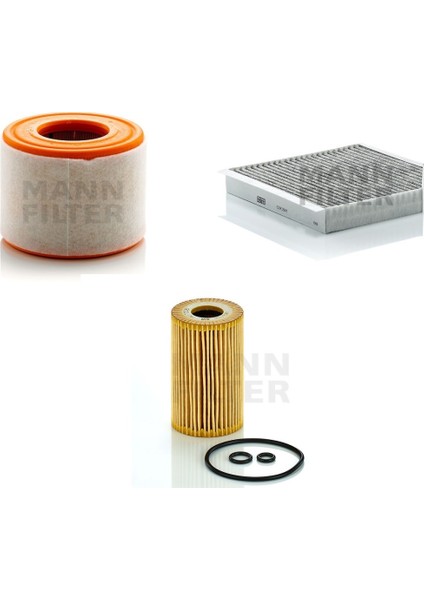 Mann Fılter Audi A6 (4g2,4g5) 2.0 Tdi 136-163-177 Hp 11-18 Mann Filtre Bakım Seti
