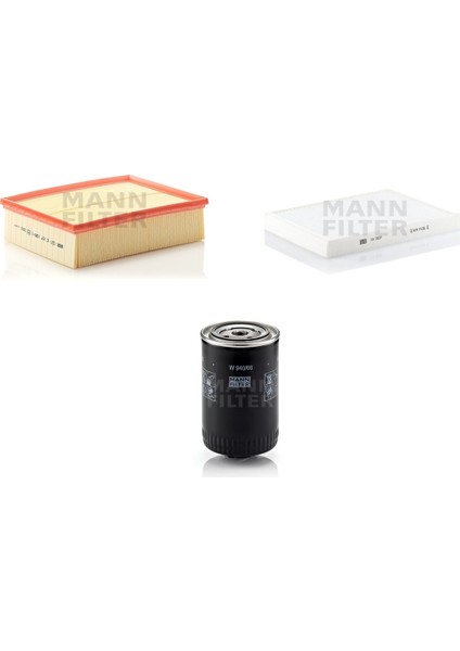 Mann Fılter Audi A4 (8e/8h,b6+B7) 1.8 T 150-190 Hp 00-04 Mann Filtre Bakım Seti