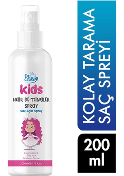 Dr.c.tuna Kids Saç Açıcı Sprey 200 ml 4'lü Set