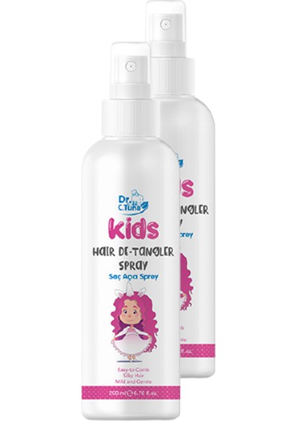 Dr.c.tuna Kids Saç Açıcı Sprey 200 ml 2'li Set