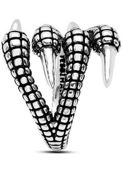 Gümüş Kartal Pençesi Erkek Yüzük fiyatları