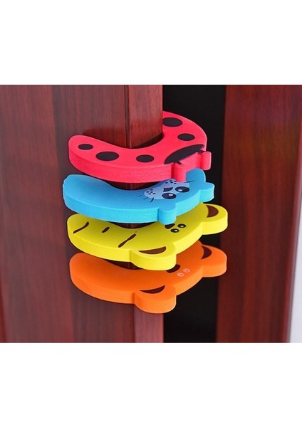 Çocuk Koruyucu Kapı Stoperi 4 Lü Set