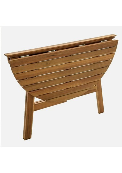Ahşap Balkon Masası, Ahşap Katlanır Balkon Masası