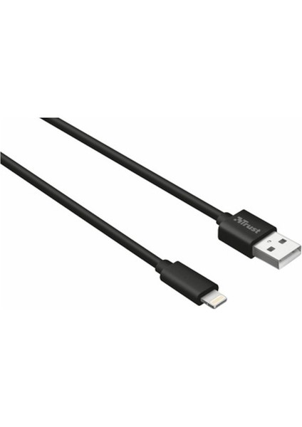 Lightning Şarj ve Data Kablosu 2 Metre Siyah