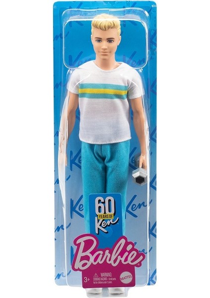 GRB41 Ken 60. Yıl - Fashionistas Ken Bebekleri