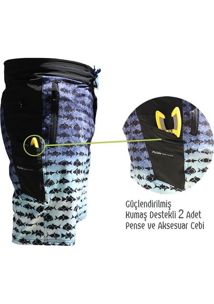 Performance Short Aqua Blue fırsatları