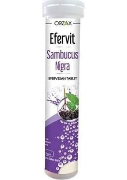 Efervit Sambucus Nigra 20 Efervesan Tablet