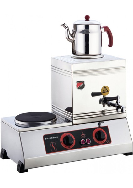 Elektrikli Çay Ocağı Kapaklı ve Kaynaklı 1 Demlikli 15'lik fiyatları