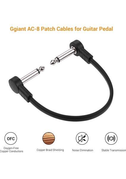 Ac-8 Gitar Kabloları (Yurt Dışından)