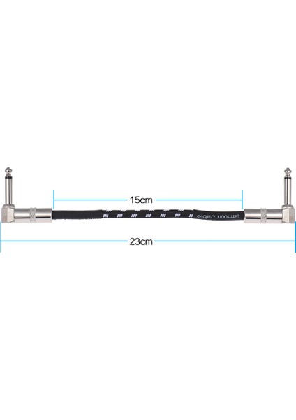 6'lı Paket Gitar Patch Kablosu  (Yurt Dışından)