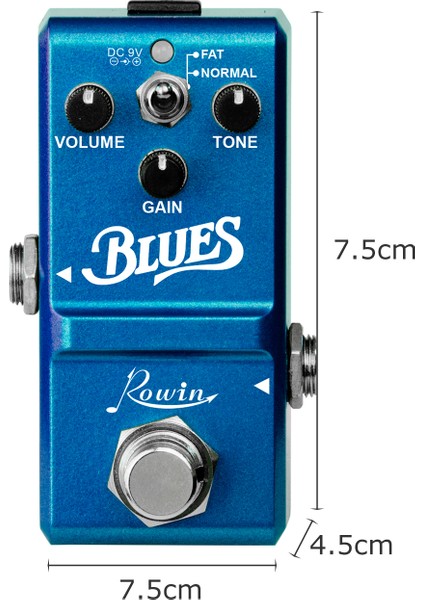 LN-321 Blues Pedalı Geniş Aralıklı Frekans (Yurt Dışından)