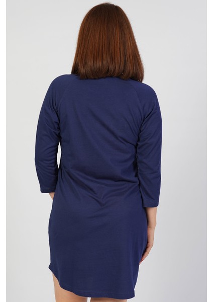 Pamuklu Büyük Beden Fakir Kol Gecelik fırsatları