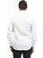 Düğmeli Yaka Slim Fit Beyaz Erkek Gömlek 3
