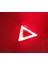 Üçgen Uyarı Cob LED Işık Kırmızı Sarı 3 V 2 W Entegre Özel Şekilli Reflektör Lamba 4