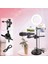 Ring Light Youtuber Tictok Makyaj Işıklı Telefon Tutucu Dual Small 9cm 4in1 Siyah 3