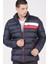 M8650 Dewberry Erkek Puffer Mont-Lacivert 1