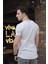 Crash Açık Yaka Slim Fit Tshirt 3