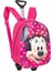 Miky Tekerlekli Çocuk Sırt Çantası Pembe Minnie Mouse Tasarımlı 30 cm Yükseklik 1
