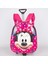 Miky Tekerlekli Çocuk Sırt Çantası Pembe Minnie Mouse Tasarımlı 30 cm Yükseklik 2