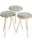 Zigon Sehpa Gold Efes Tel 2
