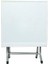 Katlanabilir Plastik Masa Metal Ayaklı 60X60 cm Beyaz 2