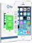 Apple iPhone 5s Tam Kaplayan Seramik Nano Esnek Ekran Koruyucu Cam - Beyaz 2