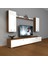 Eko 5d Slm Std Tv Ünitesi Tv Sehpası Ceviz Beyaz 1