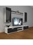 Eko 5d Slm DVD Tv Ünitesi Tv Sehpası Beyaz Siyah 1