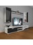 Eko 5d Slm DVD Tv Ünitesi Tv Sehpası Beyaz Siyah 2
