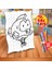 Büyük Balık ve Sevimli Mantar Toad Çocuk Boyama Puzzle Tablo-27 1