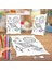 Gezegenler Gök Bilimi Boyama Puzzle Tablo Çocuk Eğitici Yapboz 1