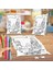 Kızılderili ve Kovboy Boyama Puzzle Tablo Çocuk Eğitici Yapboz 1