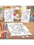Gezegenler ve Füze Boyama Puzzle Tablo Çocuk Eğitici Yapboz 1