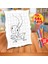 Ağustos Böceği ile Karınca Eğitici Boyama Puzzle Tablo ÇOCUK-182 1