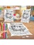 Bilgin Kedi Boyama Puzzle Tablo Çocuk Eğitici Yapboz 1