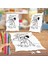 Şapkalı Dalmaçyalı Boyama Puzzle Tablo Çocuk Eğitici Yapboz 1