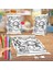 Kardan Adam ve Arkadaşı Boyama Puzzle Tablo Çocuk Eğitici Yapboz 1