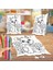 Şirin Köpek Yavrusu Boyama Puzzle Tablo Çocuk Eğitici Yapboz 1