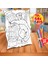 Sütunları Tutan Ayıcık Eğitici Boyama Puzzle Tablo ÇOCUK-622 1