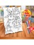 Uçan Sevimli Dostlar Eğitici Boyama Puzzle Tablo ÇOCUK-407 1