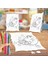 Uykucu Şirin Boyama Puzzle Tablo Çocuk Eğitici Yapboz 1