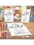 Sevimli Hemşire Kız Boyama Puzzle Tablo Çocuk Eğitici Yapboz 1