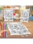 Ormanda Çiçek ve Hayvan Boyama Puzzle Tablo Çocuk Eğitici Yapboz 1