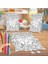Peri Kız Boyama Puzzle Tablo Çocuk Eğitici Yapboz 1