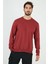 Şardonlu Slim Fit Bisiklet Yaka Kışlık Sweat Erkek SWEAT 5975001 3