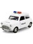 Işıklı Klasik Polis Model Arabalar 11 Cm. - Beyaz 1