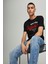 Jack & Jones 12180867 On Denım Goods Yazılı T-Shirt 5